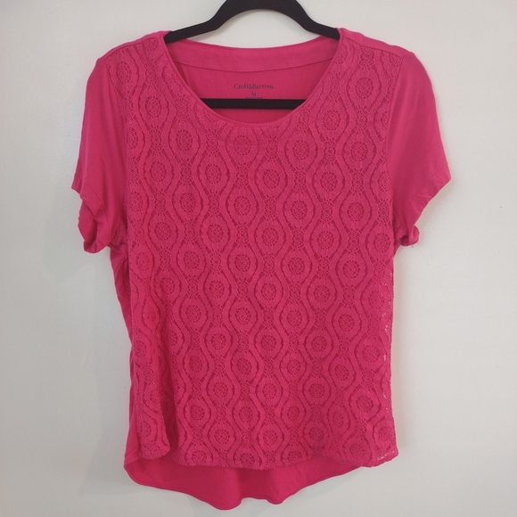 Croft and Barrow Tops Blouse T-shirts Size M - Picture 12 of 12